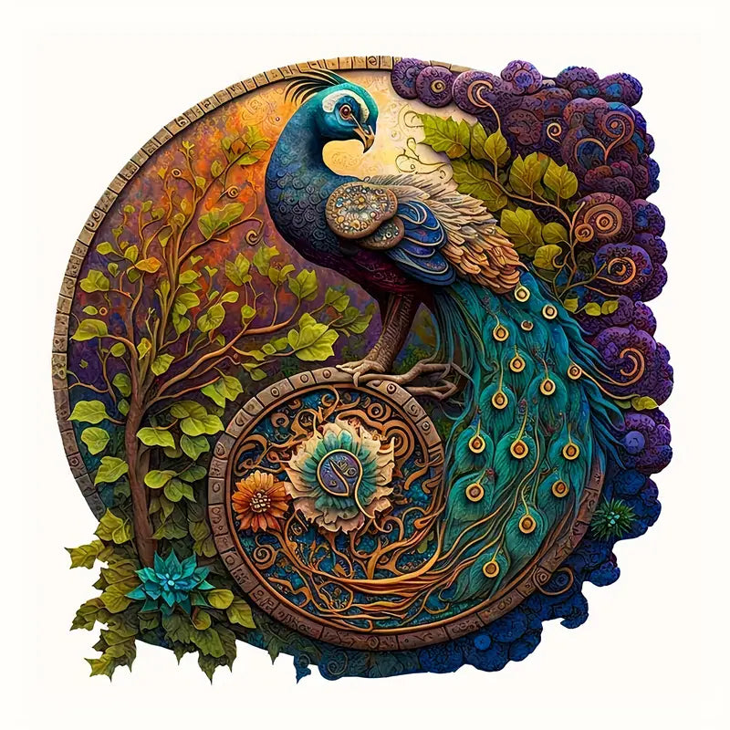 Intrygujące Drewniane Puzzle Craft