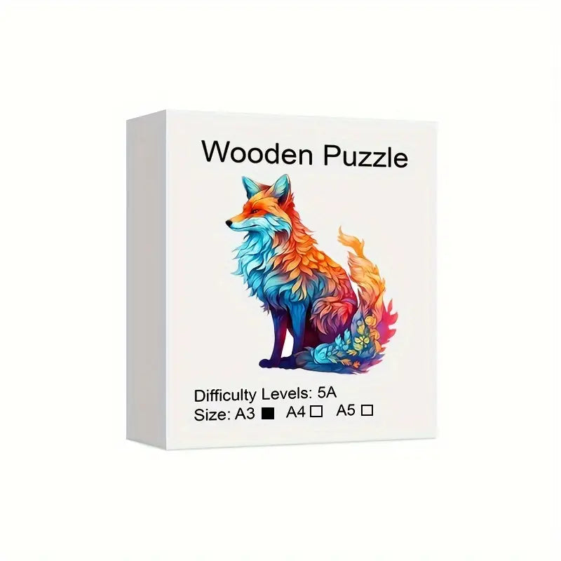Intrygujące Drewniane Puzzle Craft